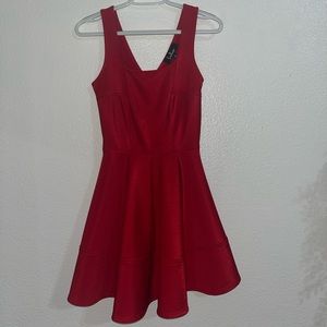 Red Casual Dress